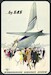 By SAS -  Scandinavian Airlines System Vintage metal poster metal sign AV0006