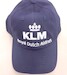 KLM Royal Dutch Airlines hat  (Navy blue))  CAP-KLM-NAVY