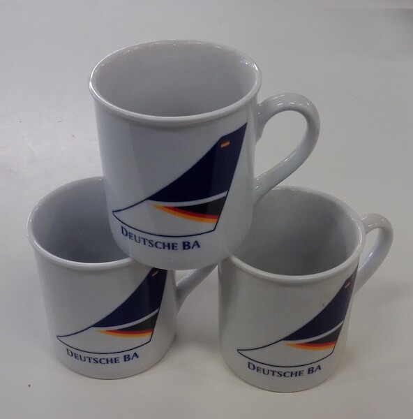 Mug Airline Tail design one side: Deutsche BA  MOK-AL-DBA