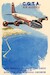 CGTA Air Algérie DC-4 Vintage metal poster metal sign AV0022