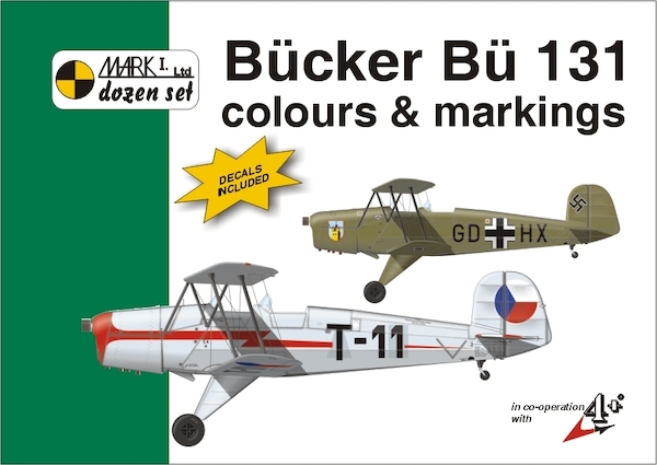 Bücker Bü131 Jungmann  Colours & Markings + decals  MKD72003