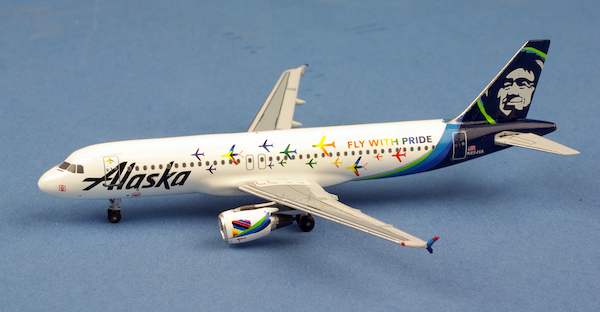 Airbus A320 Alaska Airlines "Pride" N854VA  AC419975