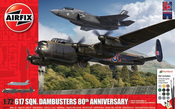 617sq Dambusters 80th Anniversary (F35B Lightning and Lancaster BIII (Special))  A050191