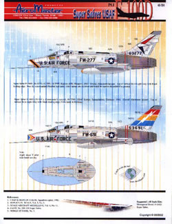 F100D Super Sabres USAF pt.1  AMD48-584