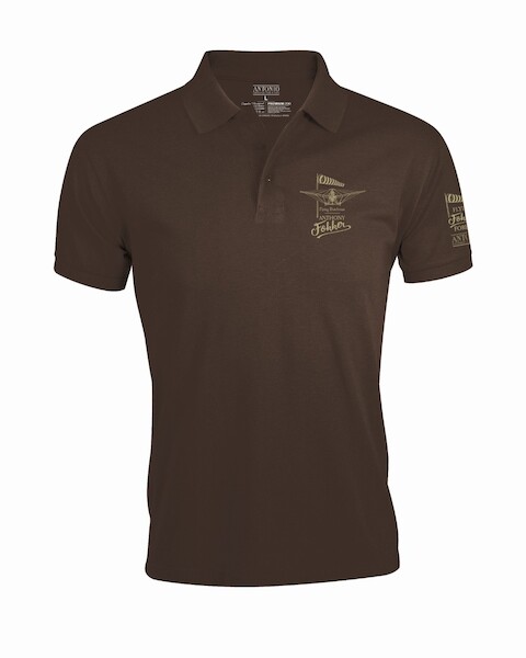 Polo-Shirt with Anthony Fokker tribute: Rise of Aviation 1912-1996  ANT-FOK-MAIN