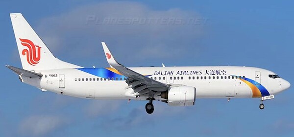 Boeing 737-89L(WL) Dalian Airlines B-5553  KJ-B738-096