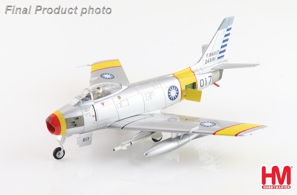 North American F-86 Sabre "MIG Killer" 017/52-4581, Sun Siwen, 26th Sqn. 5th FG,  ROCAF, 15th Oct 1955  HA4322