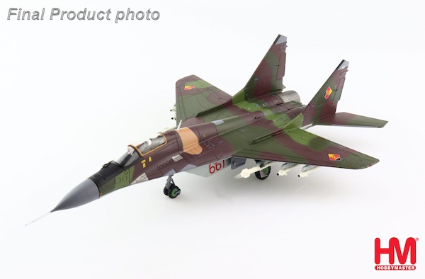 MIG29A Fulcrum Red 661, East German Air Force (LSK-NVA), 1990  HA6514