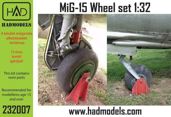 Mikoyan MiG15 Wheelset  232007