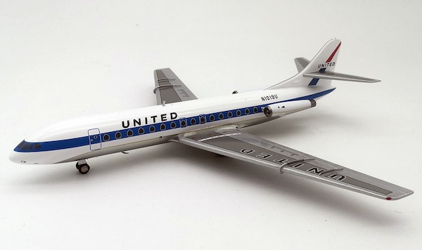 Caravelle SE210 United Airlines N1019U With Stand  IF210UA1218