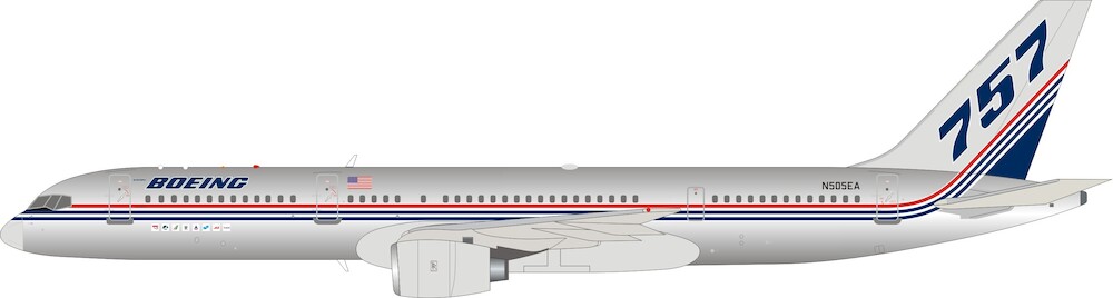 Inflight 200 IF752HOUSE - P Boeing 757-200 Boeing House Colors N5