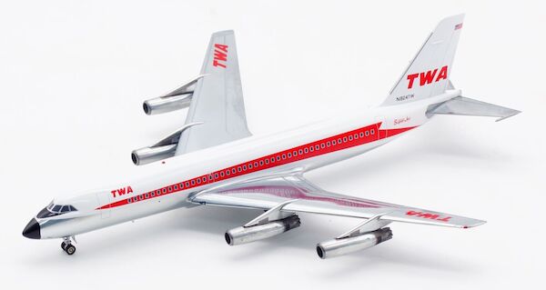 Convair CV880 TWA Trans World Airlines N824TW Polished  IF880TW0723P