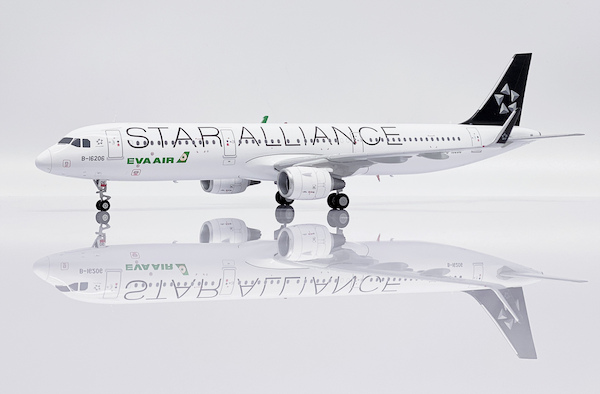 Airbus A321 Eva Air "Star Alliance" B-16206  XX20204