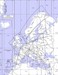 High Altitude Enroute Chart Europe HI 13/14: Scandinavia  (for non-professional use only)  ZEUH1341
