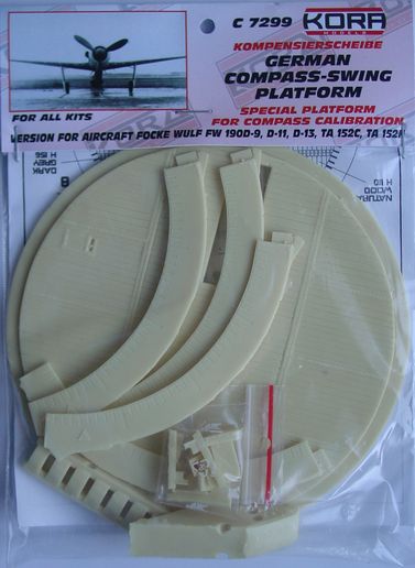 German Kompensierscheibe, special platform for Compass Calibration (for Focke wulf Fw190D, TA152)  C7299