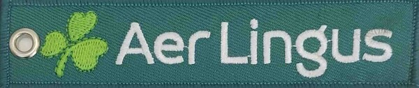 Keyholder with Aer Lingus on both sides  KEY-AER LINGUS