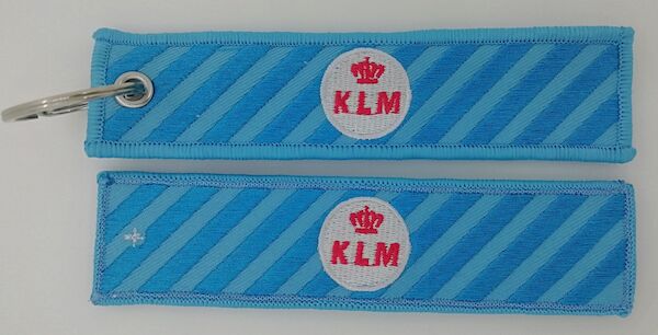 Keyholder with KLM Retro on both sides  KEY-KLM-R