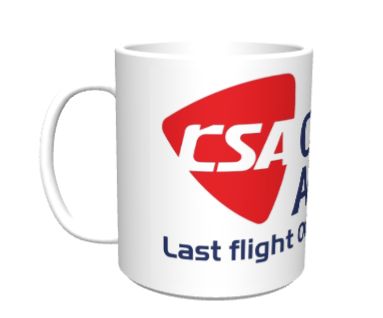 CSA  Czech Airlines Last Flight mug  MOK-CSA100