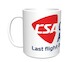 CSA  Czech Airlines Last Flight mug 