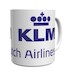 KLM-Royal Dutch Airlines mug dark blue  MOK-KLMDARK