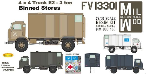 Fordson Thames 4x4 truck E2 - Binned Stores (RAF, UN)  MM000-166