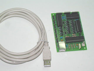 USB Stepper motors card.  2T9