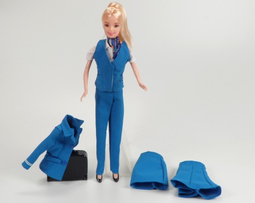 Flight Attendant Doll (KLM)  4897003701029