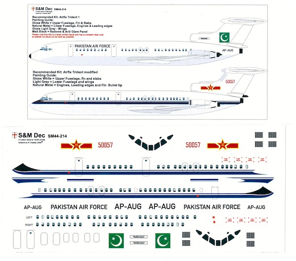 HS121 Trident (Pakistan Air force, Chinese AF)  sm44-214