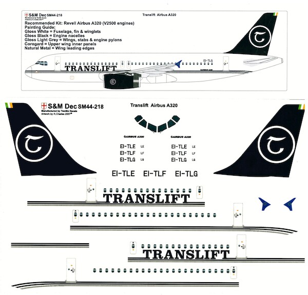 Airbus A320 (V2500 engines) (Translift)  sm44-218