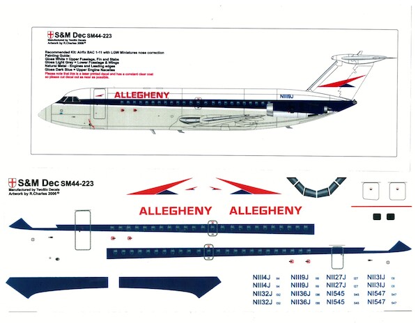 BAC 1-11 (Allegheny)  sm44-223