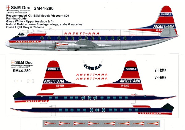 Vickers Viscount 800 (Ansett-ANA)  sm44-280