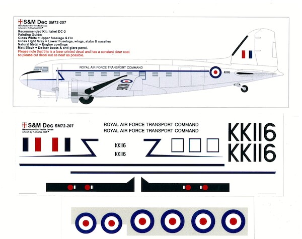 Douglas DC3 (RAF Transport Command)  SM72-207