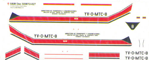 Short Skyvan (Venezuelan Ministery  of Commuication)  SSM72-027