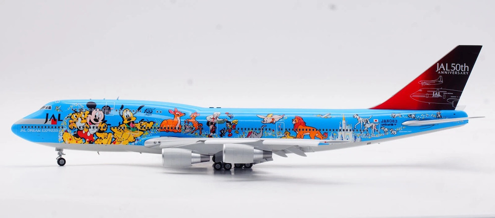 SQ Wings 1:200 日本航空 B747-400D JA8083 SQ Wings L2063FD Boeing 747-400D JAL Japan Airlines No.5 Disney S