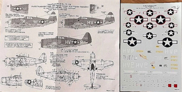 72-778  P47D Thunderbolt (61FS/56FS)  72-778