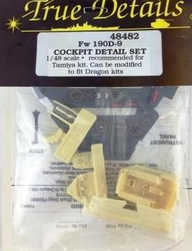 FW190D-9 Cockpit Detail Set (Dragon/Italeri Kits)  TD48482