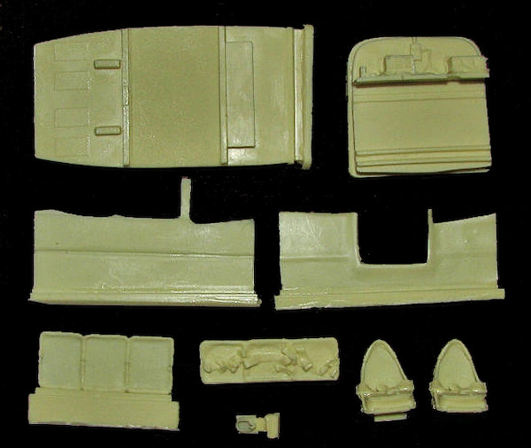 UC78/JRC Bamboo bomber Bobcat Interior Detail set (CZ)  TD48541